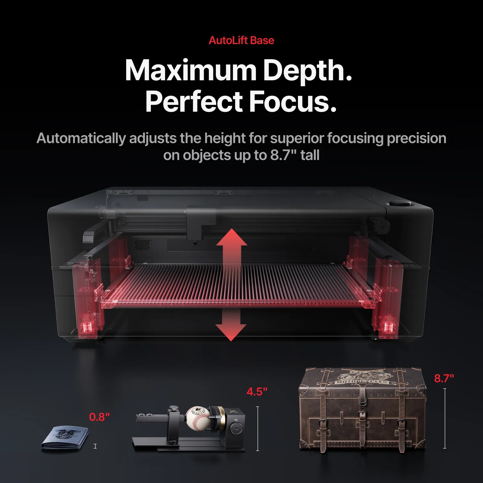 Laser xTool P3 CO2 80W me automatizim inteligjent - Figura 2