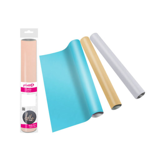PlottiX Venyl Folie GOLD vete ngjitese metalike mat 30,5cm x 1m ( Ngjyre ARI )